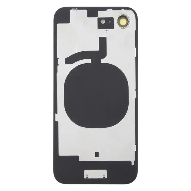 No Logo Back Glass With Bracket iPhone 16e White