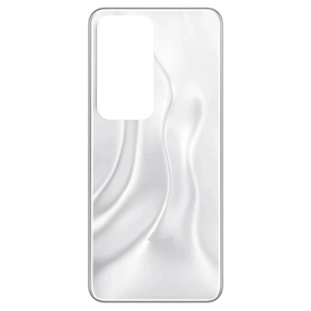 Replacement Back Glass For Oppo Reno 12 5G White / Silver