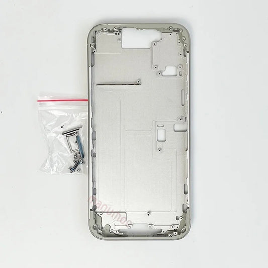 Replacement Middle Frame Housing For iPhone 16 Pro Max Silver