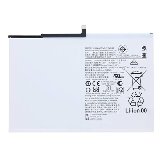 Replacement Battery For Samsung Galaxy Tab A9 Plus SM-X210 X215