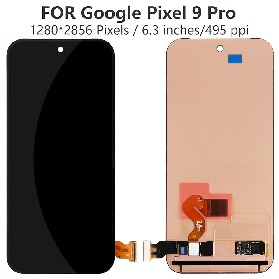 Replacement LCD Screen Assembly For Google Pixel 9 Pro 5G Black