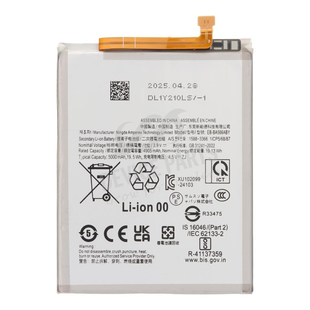 Replacement Battery For Samsung Galaxy A36 5G / A56 5G EB-BA566ABY