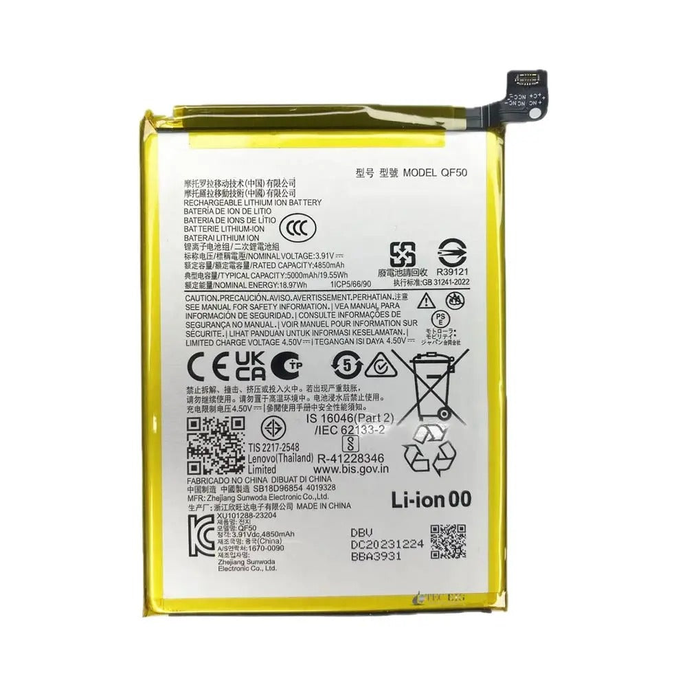 Replacement Battery For Motorola Moto G04 / G24 / G34 QF50