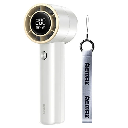 REMAX digital display turbocharged handheld high Speed fan RS-SF11