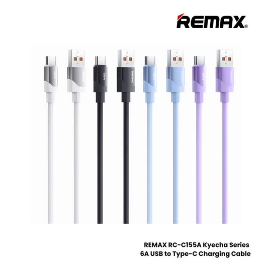 REMAX 66W All Compatible Liquid Silicone Fast Charging Cable RC-C155 C-A