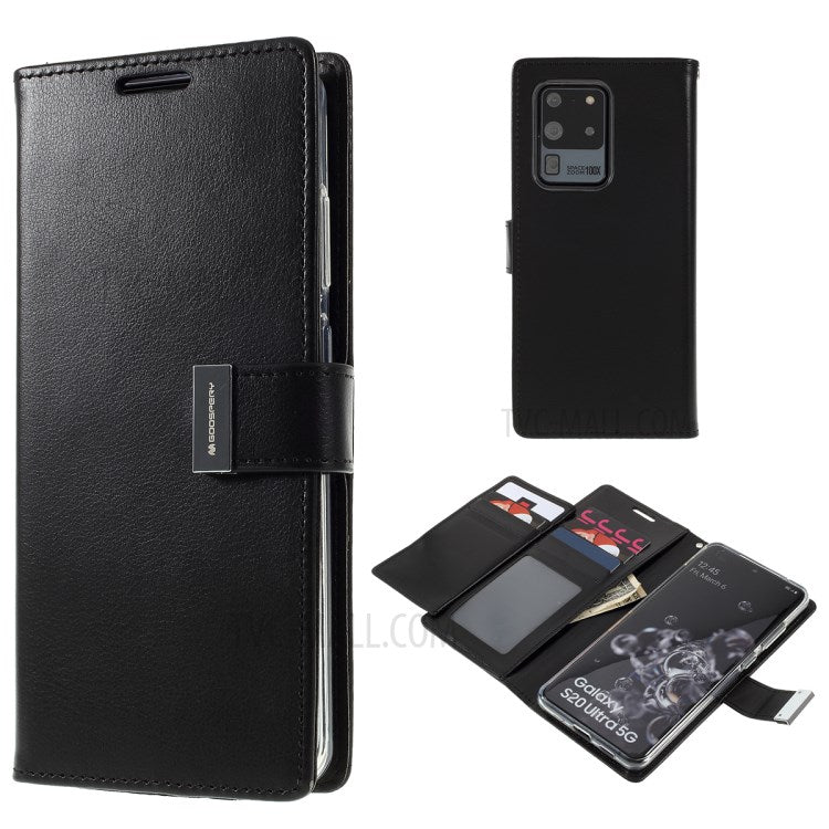 Mercury Rich Diary Wallet Case For Samsung Galaxy S21