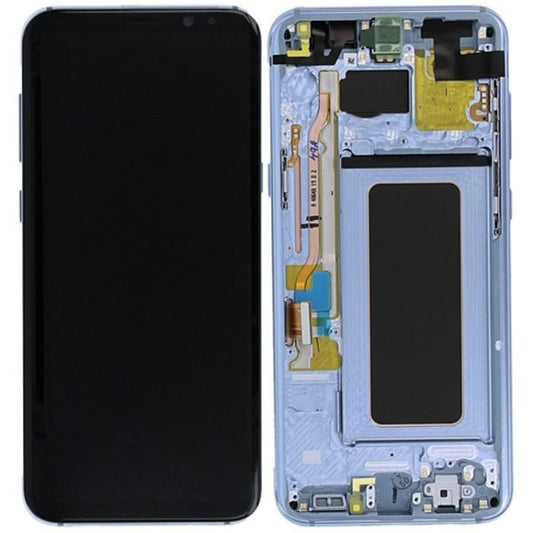 Replacement Lcd Screen Frame Samsung Galaxy S8 Plus Blue OEM
