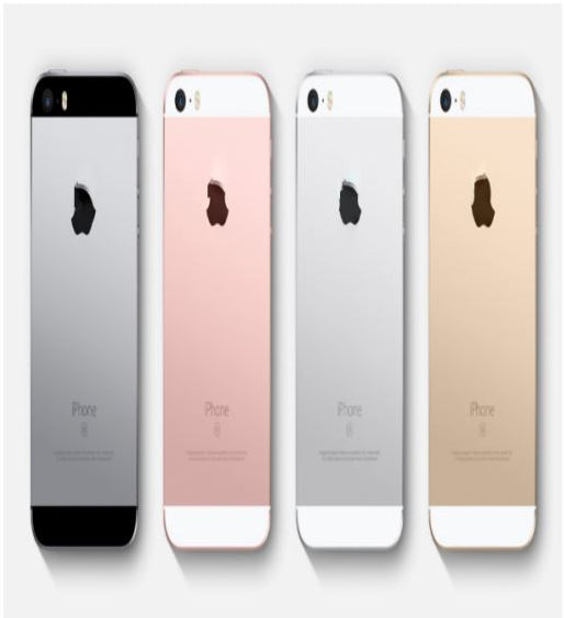 No Logo Back battery housing for iPhone SE Gold