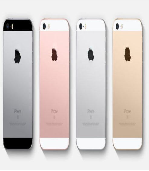 No Logo Back battery housing for iPhone SE Silver