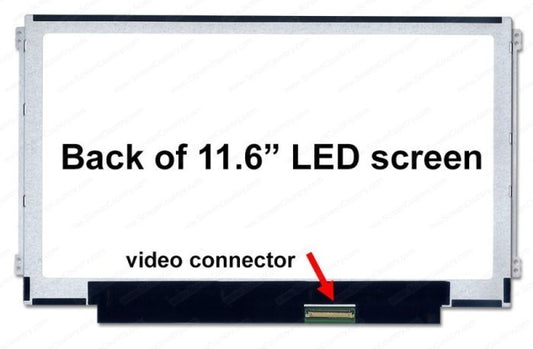Replacement Super Slim LED For 11.6inch 40pin B116XW03 V.1