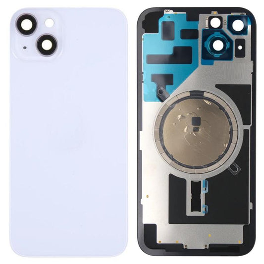 No Logo Back Glass With Bracket & Magnets iPhone 14 6.1" Purple