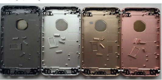 No Logo Battery Back Housing For iPhone 6s 4.7 Gold
