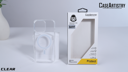 Case Artistry Mag Armor Clear Case For Samsung Galaxy S26 - Strong Magnet
