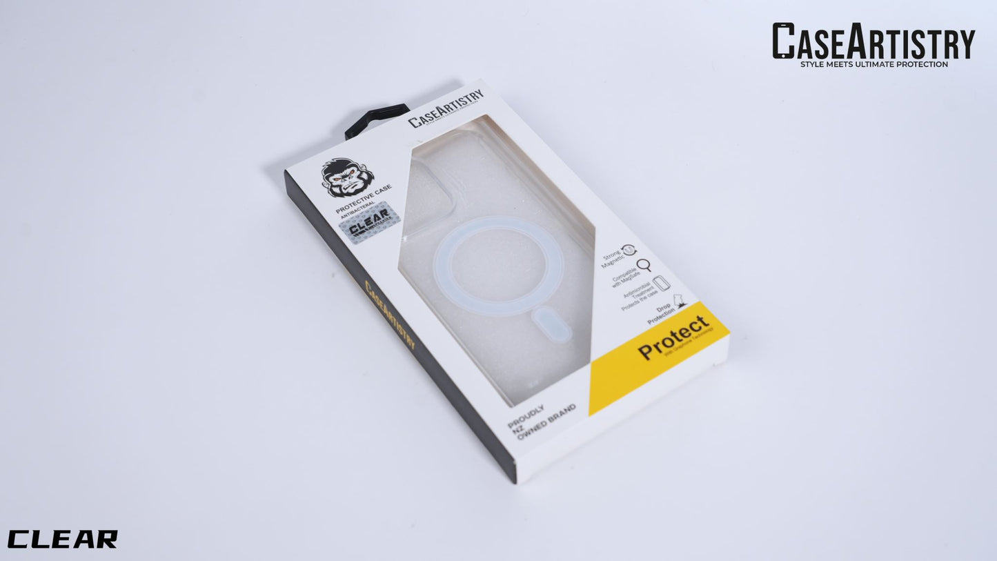 Case Artistry Mag Armor Clear Case For iPhone 12 Mini - Strong Magnet