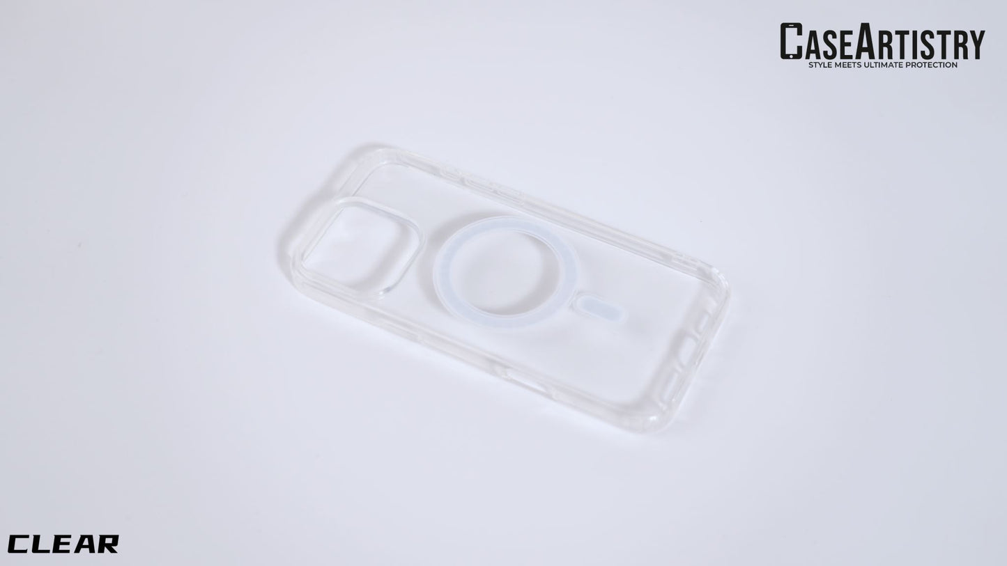 Case Artistry Mag Armor Clear Case For iPhone 13 / iPhone 14 - Strong Magnet