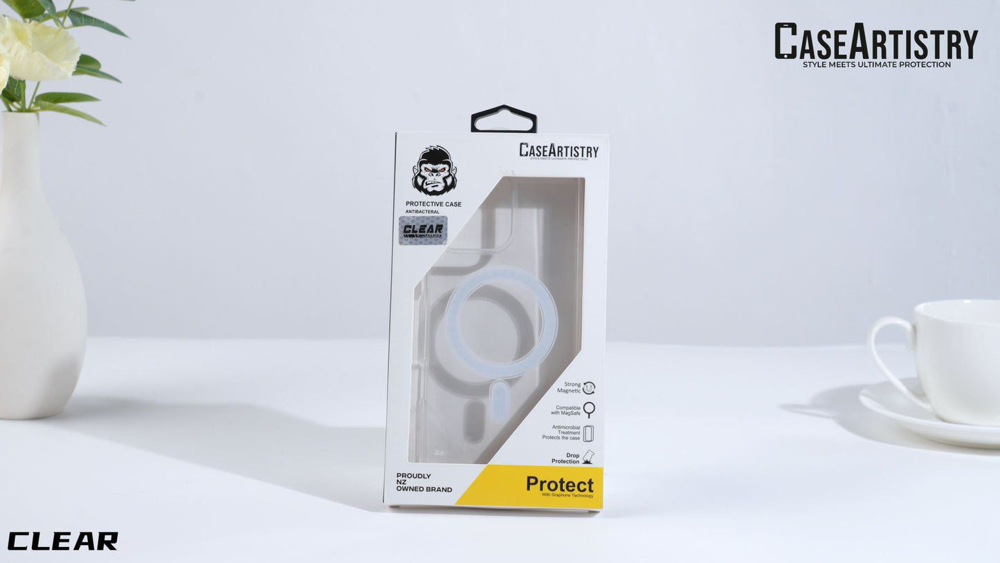 Case Artistry Mag Armor Clear Case For iPhone 11 6.1' - Strong Magnet