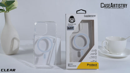 Case Artistry Mag Armor Clear Case For Samsung Galaxy S26 Plus - Strong Magnet
