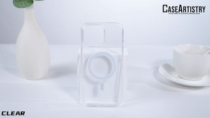 Case Artistry Mag Armor Clear Case For iPhone 13 / iPhone 14 - Strong Magnet