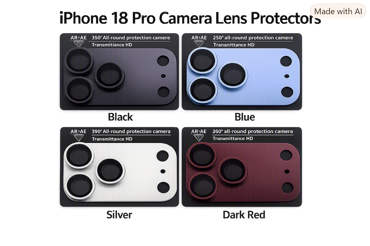 Camera Glass Protection Film For iPhone 18 Pro Max