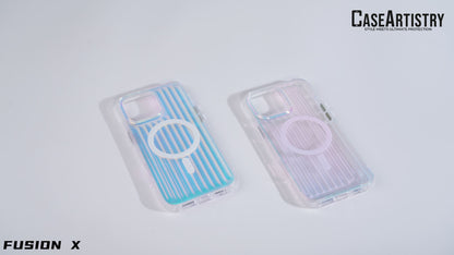 Case Artistry Corrugated Pattern Mag Armor Fusion X iPhone 14 Pro Max