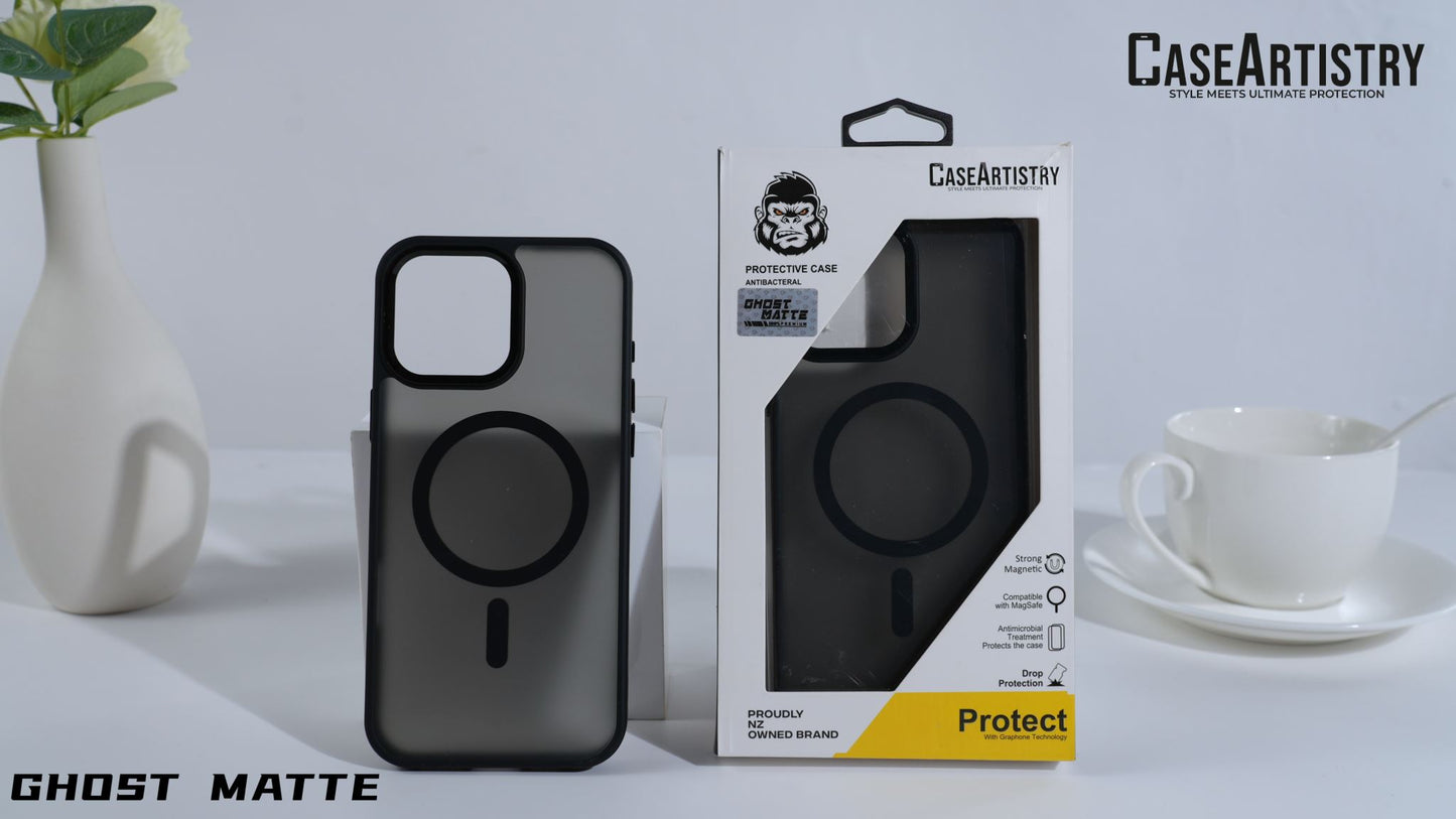 Case Artistry Mag Shield Ghost Matte Case For iPhone 16
