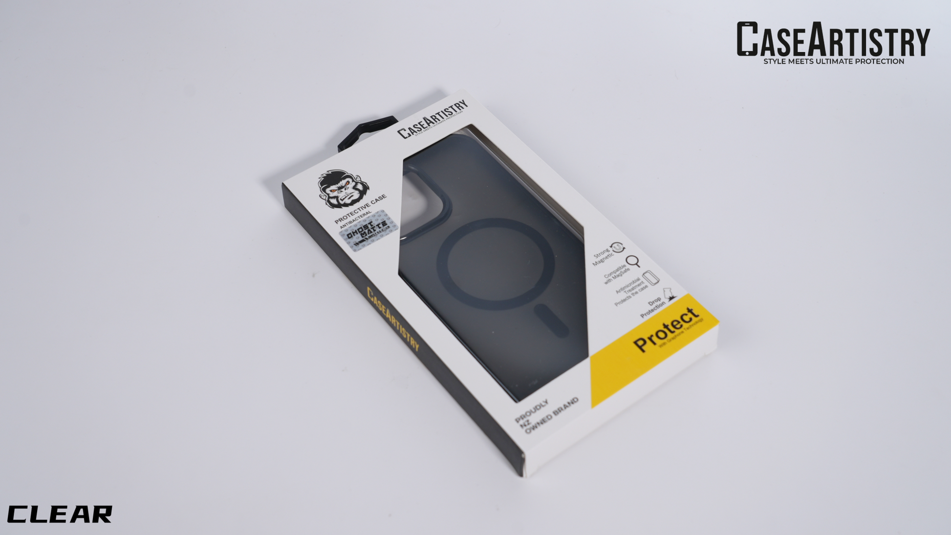 Case Artistry Mag Shield Ghost Matte Case For Samsung S26 Ultra Matte Black