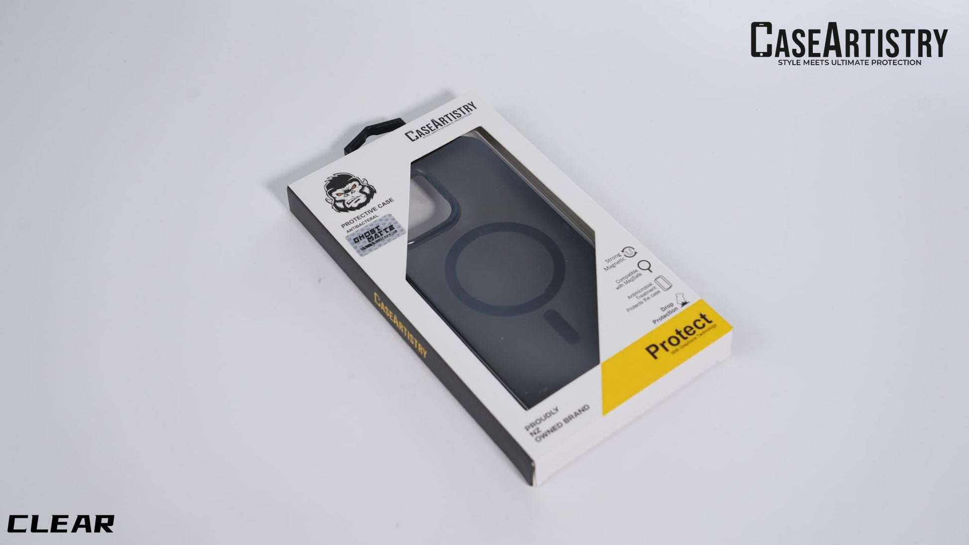Case Artistry Mag Shield Ghost Matte Case For Samsung S26 Ultra Matte Black