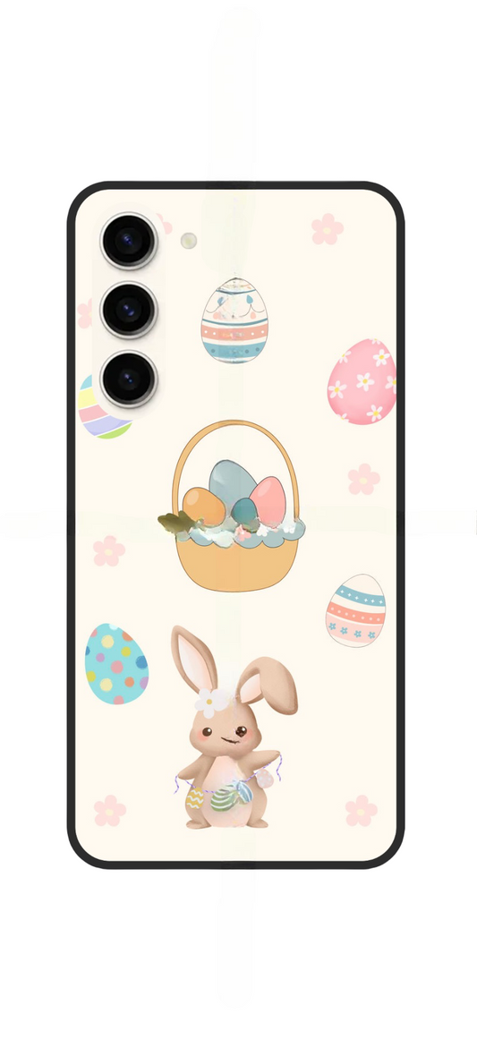 Bunny & Egg Printed Snap Case For Oppo Reno 12 (5G) - POD