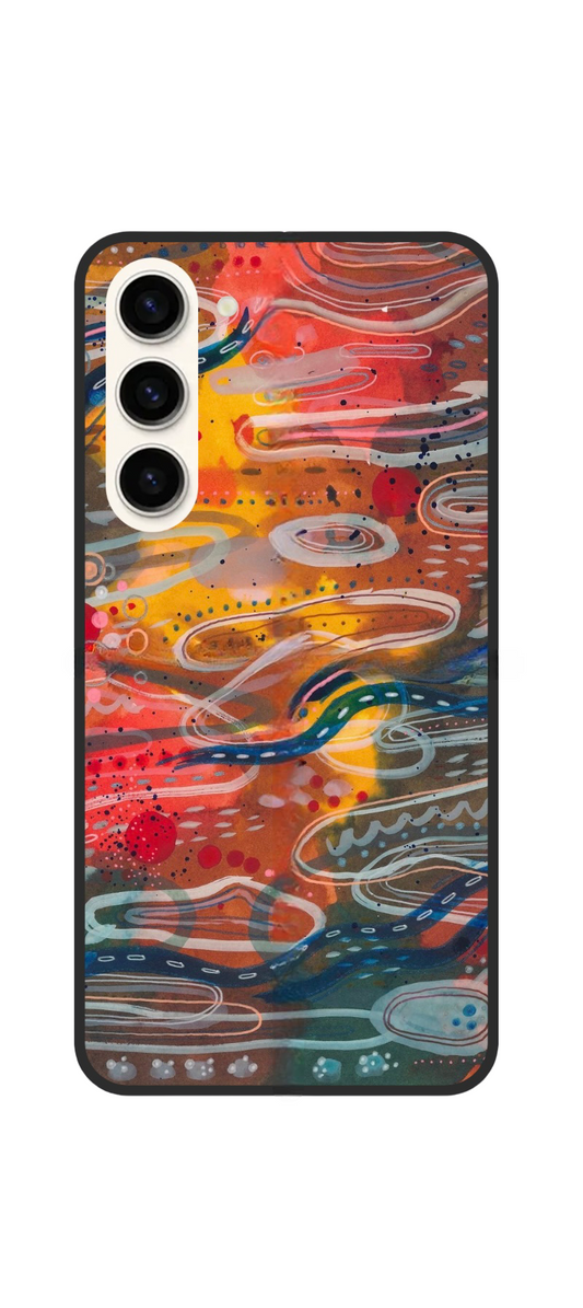 Snakes Printed Snap Case For Samsung Galaxy S24FE (5G) - POD