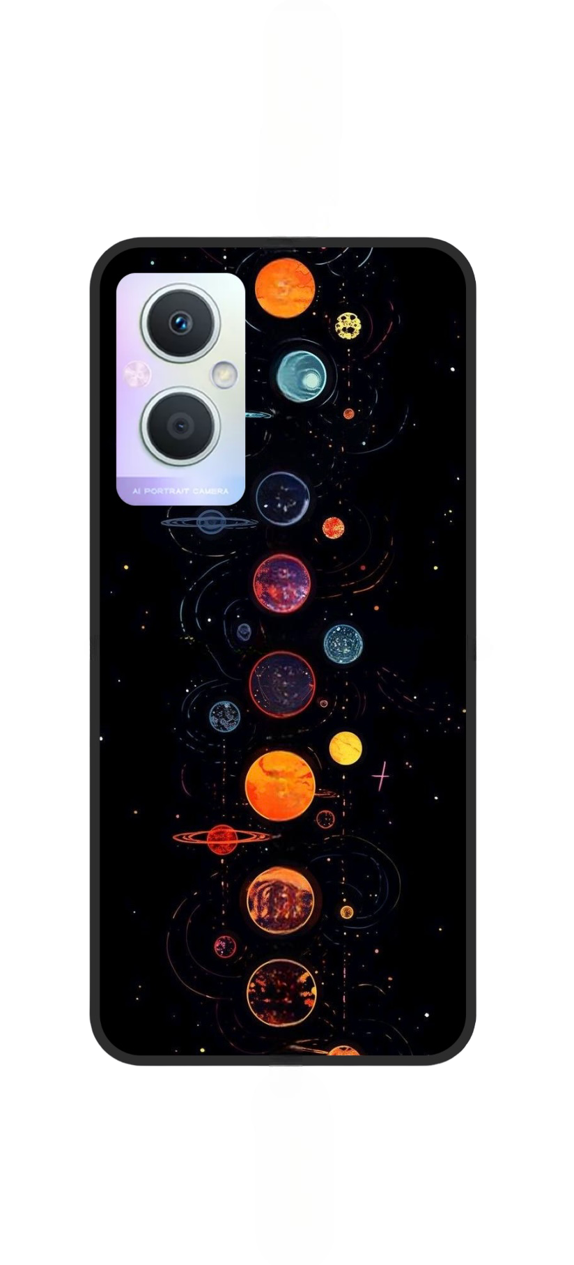 Space Planet Printed Snap Case For Samsung Galaxy A04 (4G)  - POD
