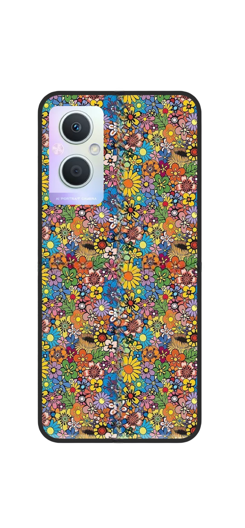 Floral Printed Snap Case For Samsung Galaxy S24FE (5G) - POD