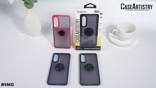 Case Artistry Tough Armor Ring Case For Samsung Galaxy A27 5G