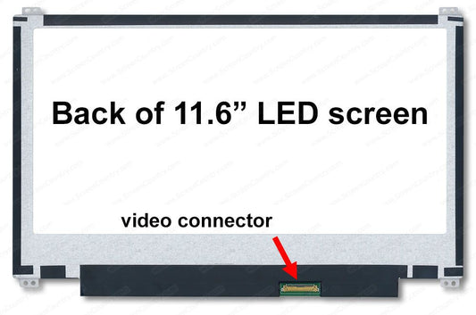 Replacement Super Slim LED For 11.6inch 30pin B116XTN02.3