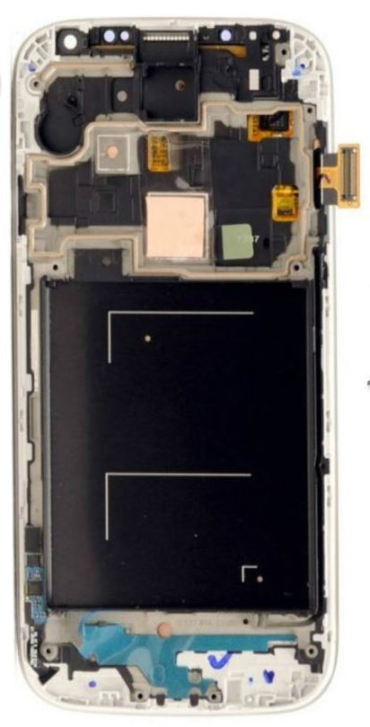 Lcd Screen With Frame For Galaxy S4 i9505 Blue