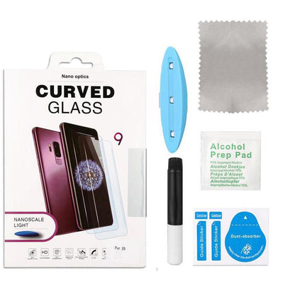 UV Glue Full Cover Premium Tempered Glass For Samsung Galaxu S21 Ultra