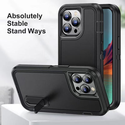Adventure Rugged Back Case For iPhone 15 Plus Black