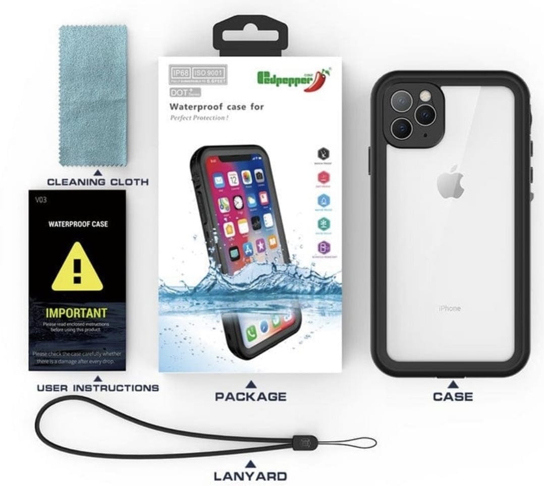 Genuine Red Pepper Waterproof Case For iPhone 18 Pro
