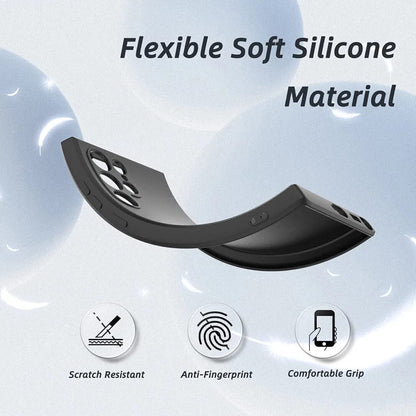 Silicone Soft Feeling Case For iPhone 16 Pro Max Black