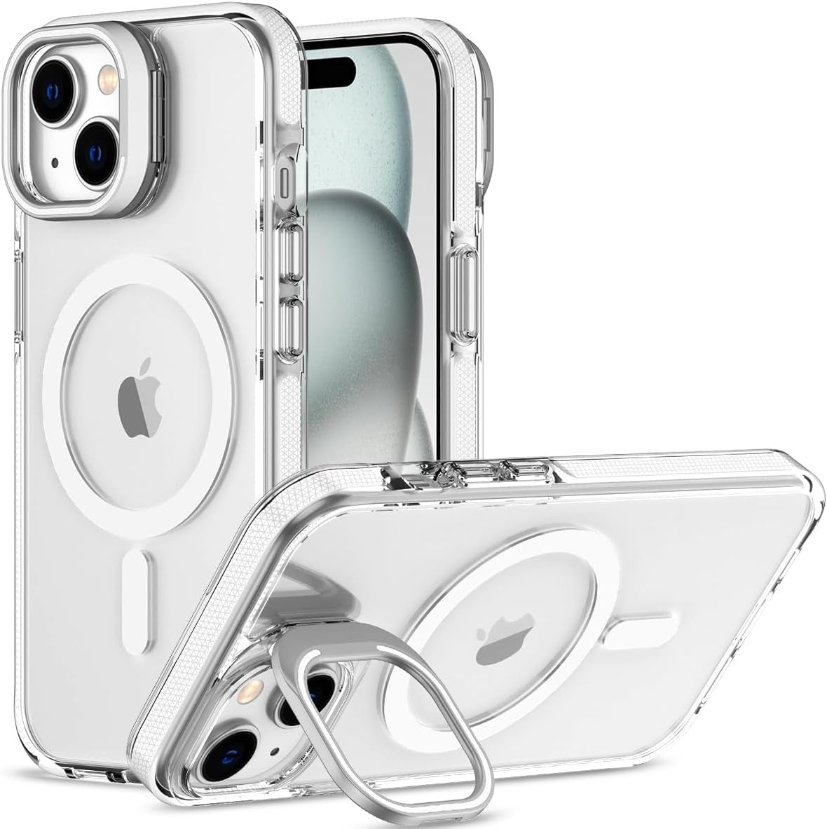 Case Artistry Magsafe Cam Ring Rhino Case For Samsung Galaxy S25 Plus Clear