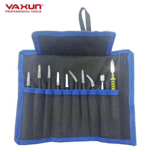 YAKUN YX2304  10 IN 1 TWEEZERS SET