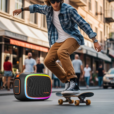 SOONBOX S9900 High Power 120W Wireless Bluetooth Speaker with Colorful Light for Outdoor