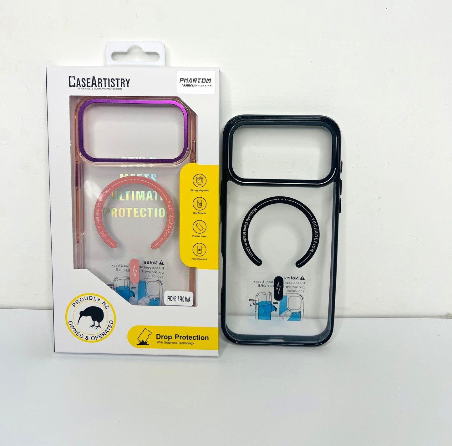 Case Artistry Mag Shield Phantom Case For iPhone 17