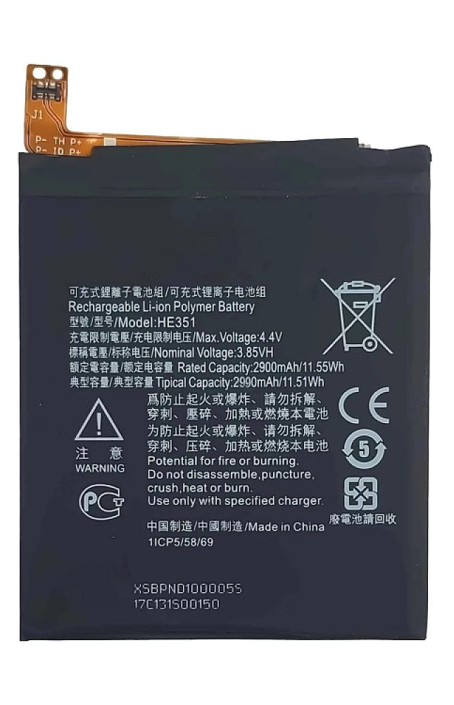Replacement Battery HE351 For Nokia 3.1 2900MAH