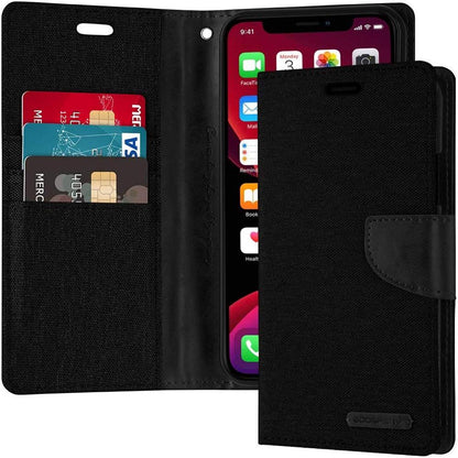 Mercury Canvas Case For Samsung Galaxy A11 Black
