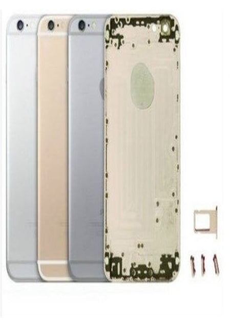 No Logo Back housing for iPhone 6 plus 5.5" Gold