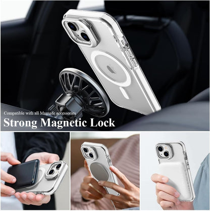 Case Artistry Magsafe Cam Ring Rhino Case For Samsung Galaxy S25 Plus Clear