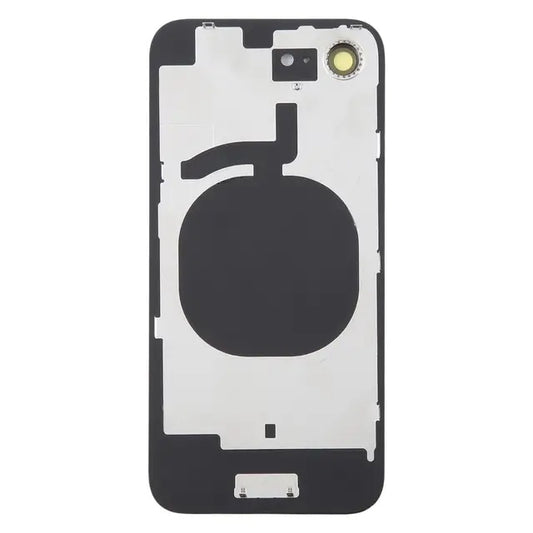No Logo Back Glass With Bracket  iPhone 16e White
