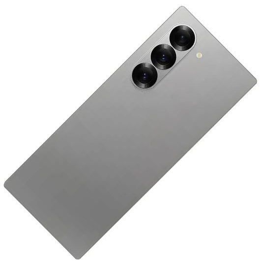 Replacement Back Glass For Samsung Galaxy Fold 6 Silver