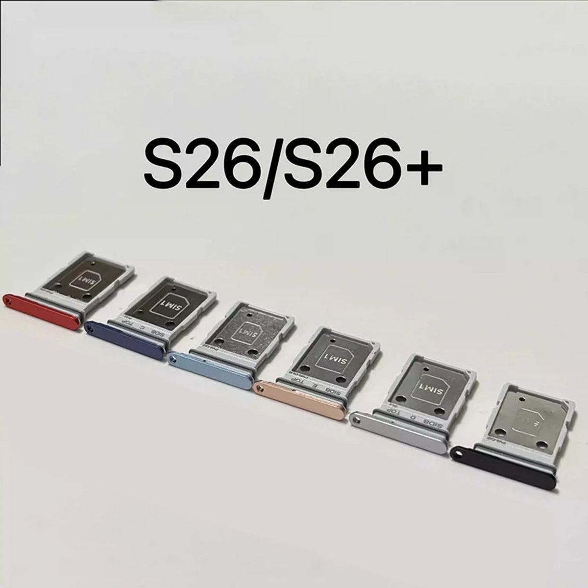 Replacement Sim Card Tray For Samsung S26 5G / S26 Plus 5G Black