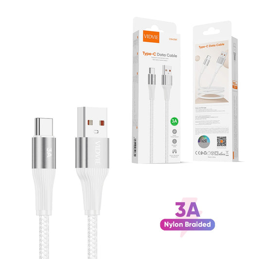 Vidvie CB4038 Type C Data Cable 3 Meter